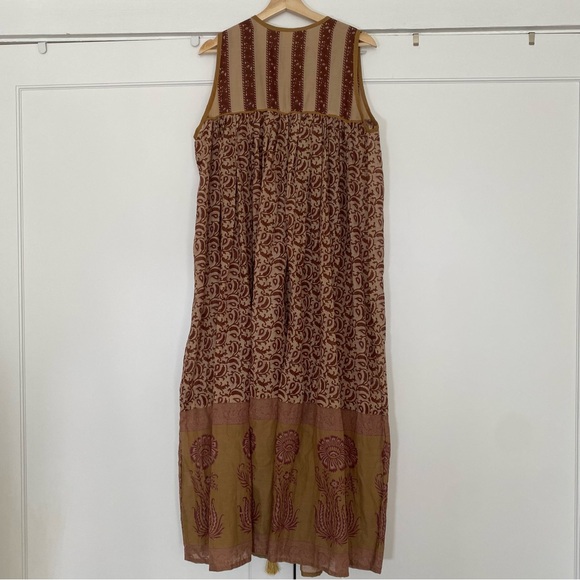 Daughters of India Aahna Dress ~ Walnut - Picture 9 of 11